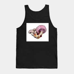 Wrinkled Peach fungus Tank Top